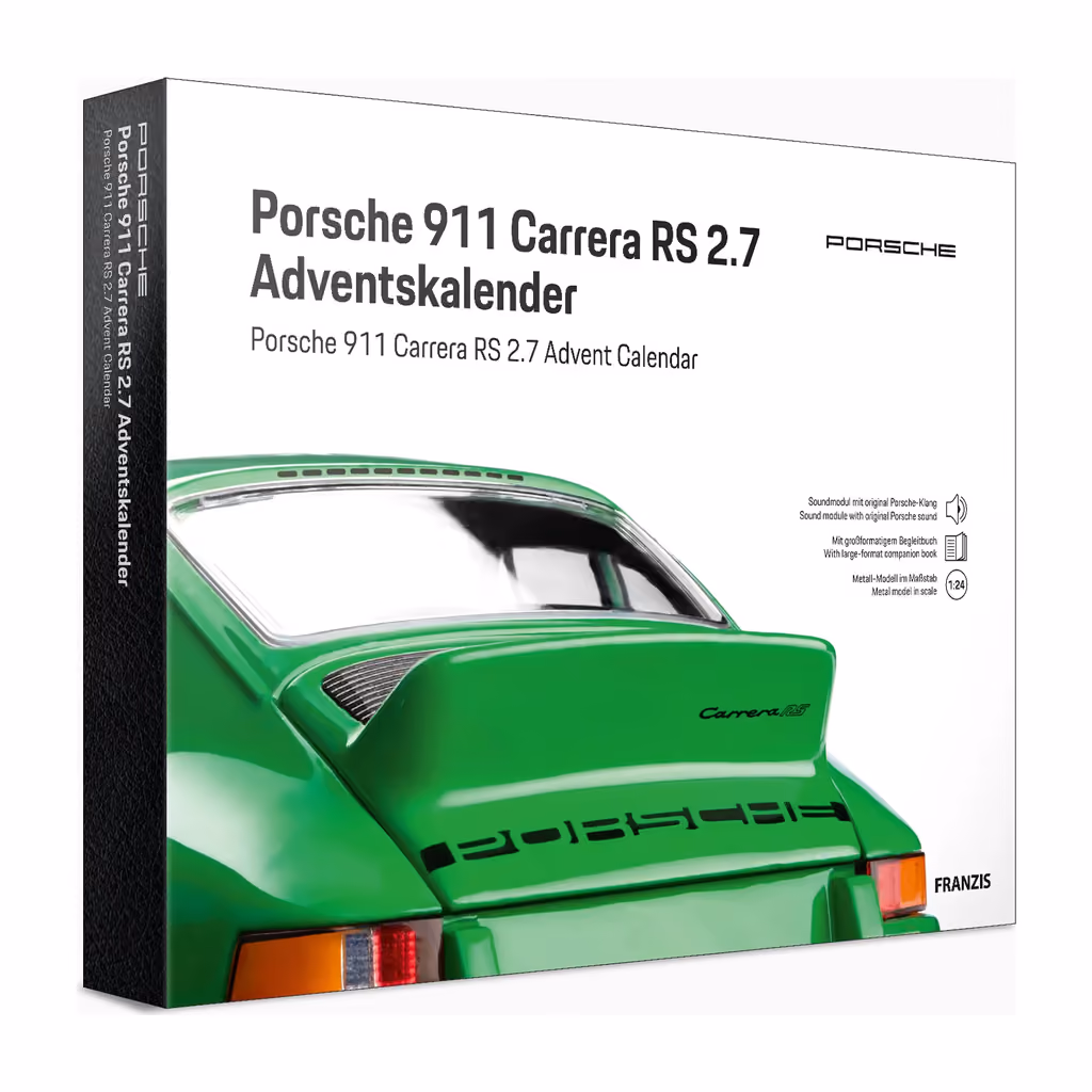 Porsche 911 Carrera RS 2.7, Porsche advent calendar