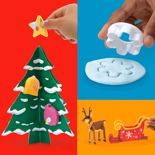 Play-Doh 2025 advent calendar contents, photograph 4 of 8