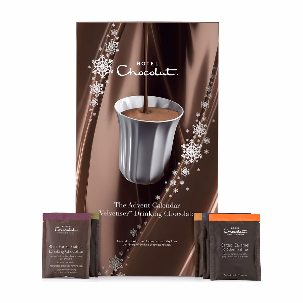 Hotel Chocolat Velvetiser 2024, Hotel Chocolat advent calendar