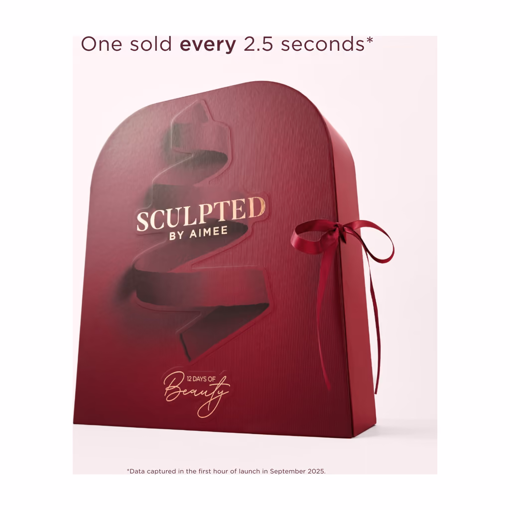 Sculpted by Aimee 12 Days of Beauty 2026, Sculpted by Aimee advent calendar