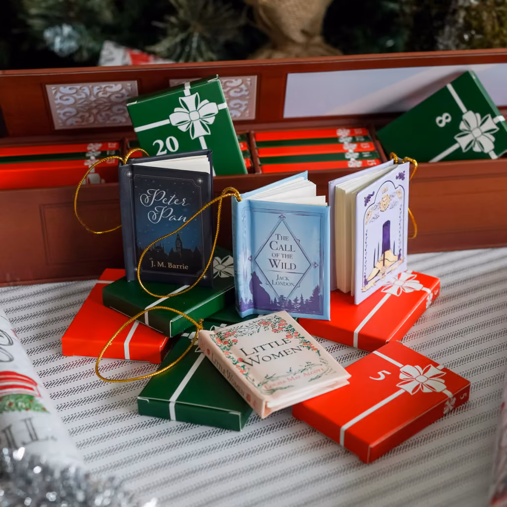 Litjoy Mini Book Ornament Advent advent calendar contents, photograph 2 of 2