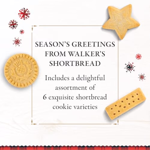 Walkers Shortbread 2025 advent calendar contents, photograph 2 of 5
