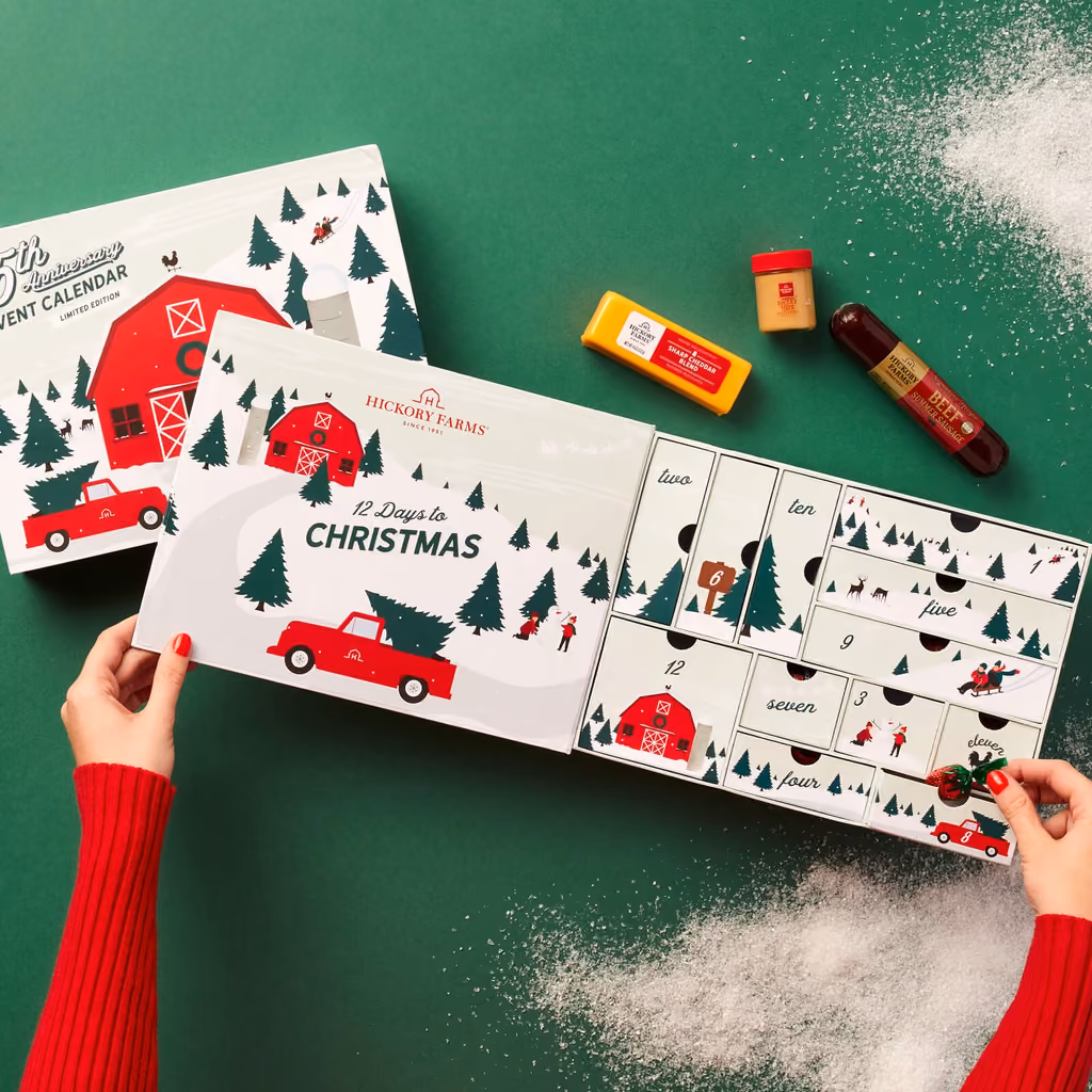 Hickory Farms 12 Days of Charcuterie Advent Calendar 2026, Hickory Farms advent calendar