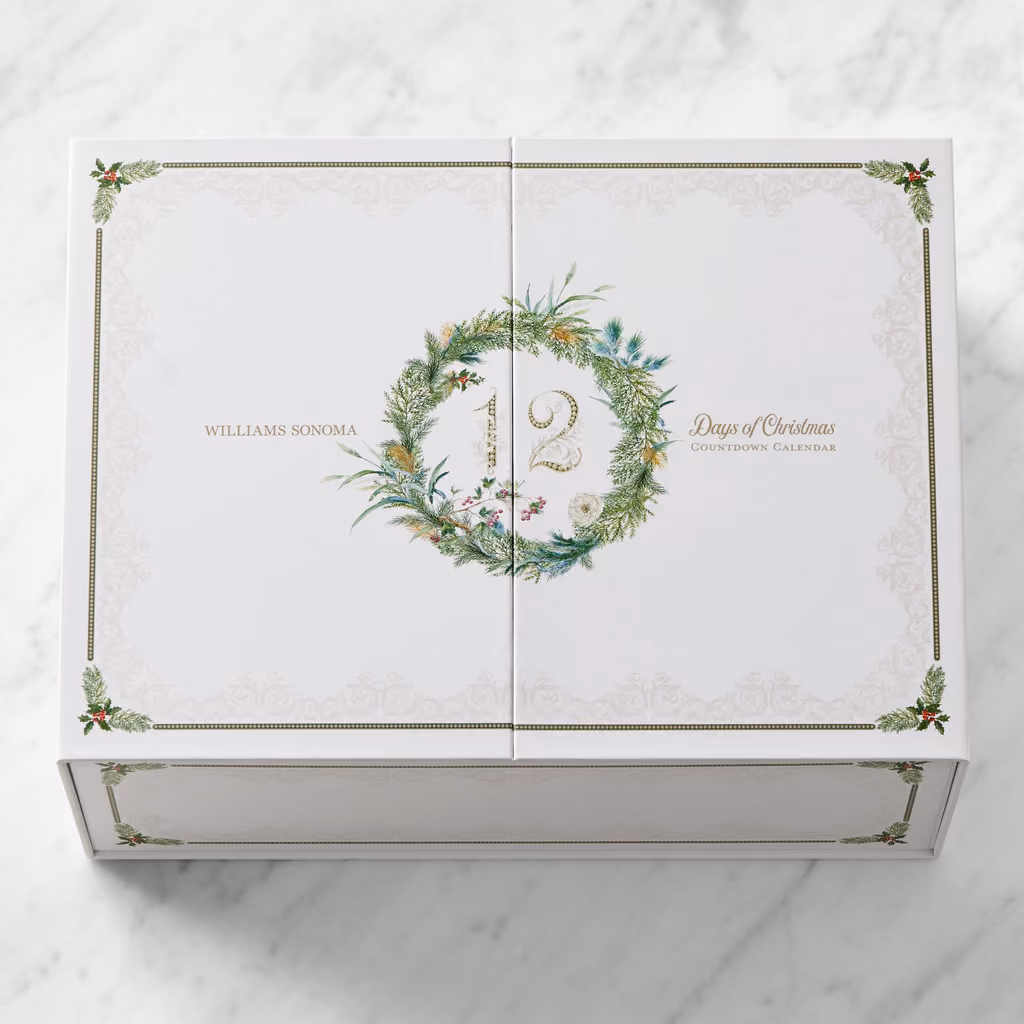 Williams Sonoma 12 Day Countdown 2026, Williams Sonoma advent calendar