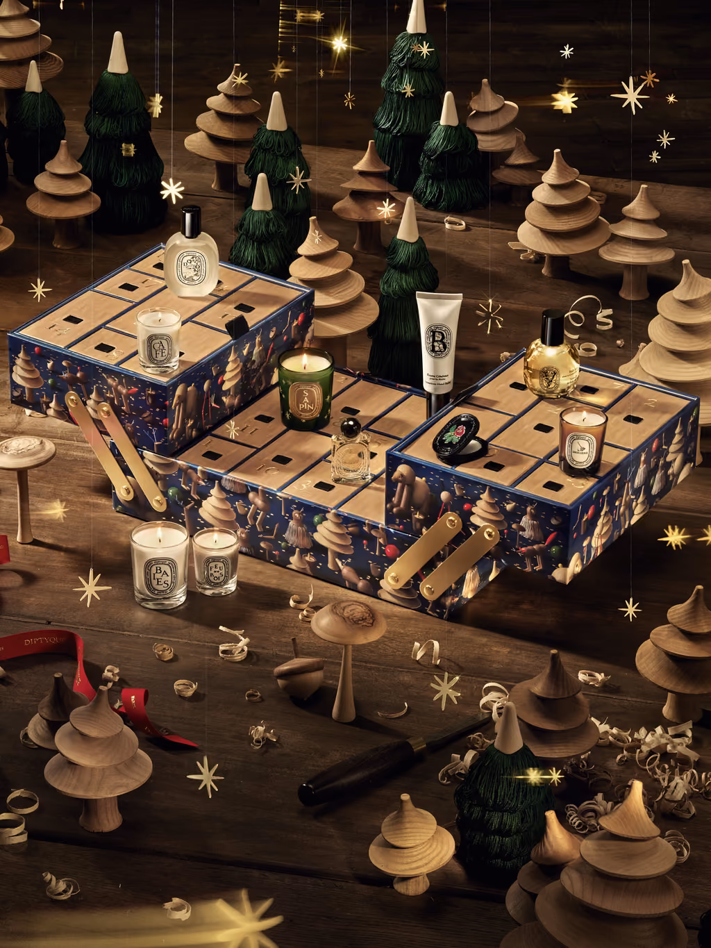 Diptyque's 2026 advent calendar visual