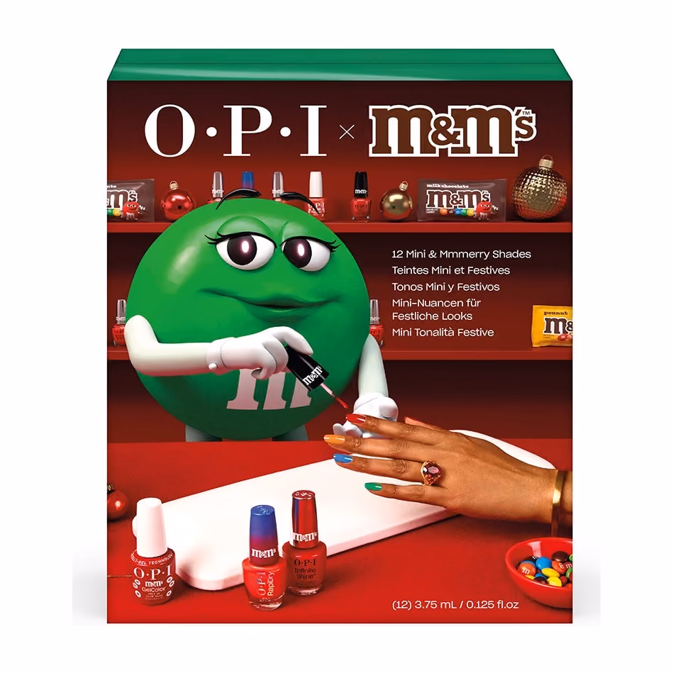 OPI x M&M'S Holiday Advent Calendar 2026, OPI advent calendar