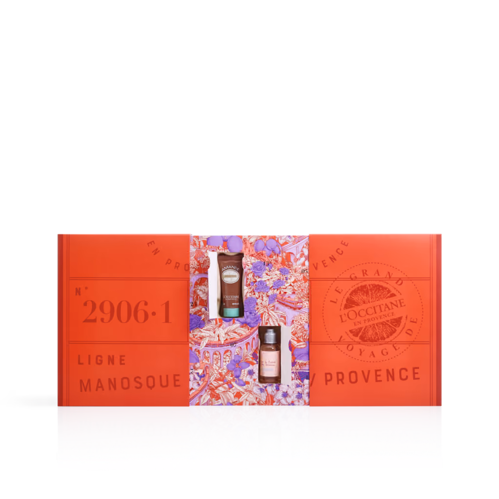 L’Occitane Classic 2024 advent calendar contents, photograph 1 of 2
