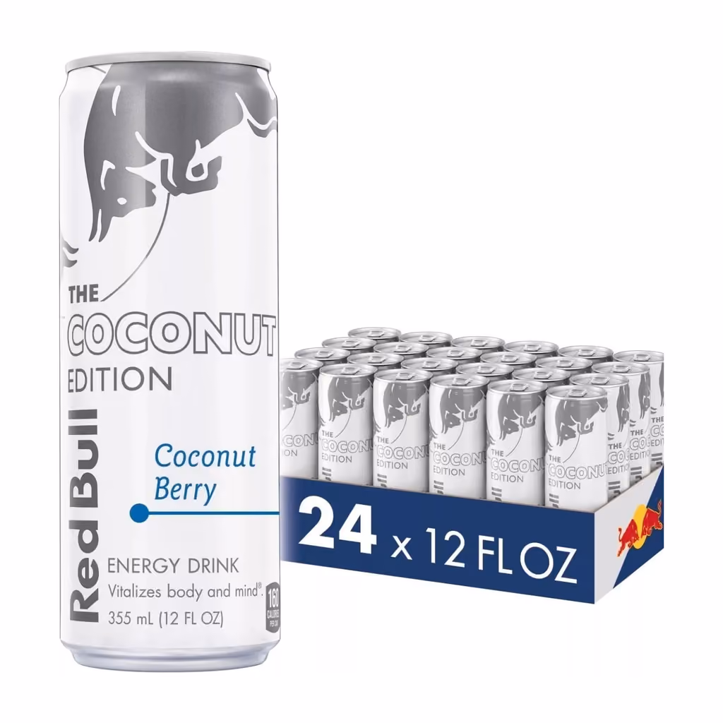 Red Bull Energy Drink Coconut Berry Pack of 24, Red Bull advent calendar