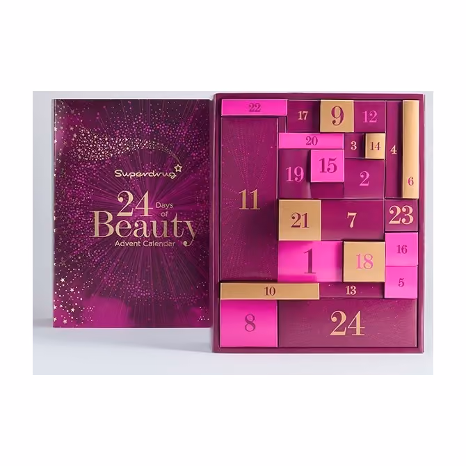 Superdrug 24 Days of Beauty 2026, Superdrug advent calendar