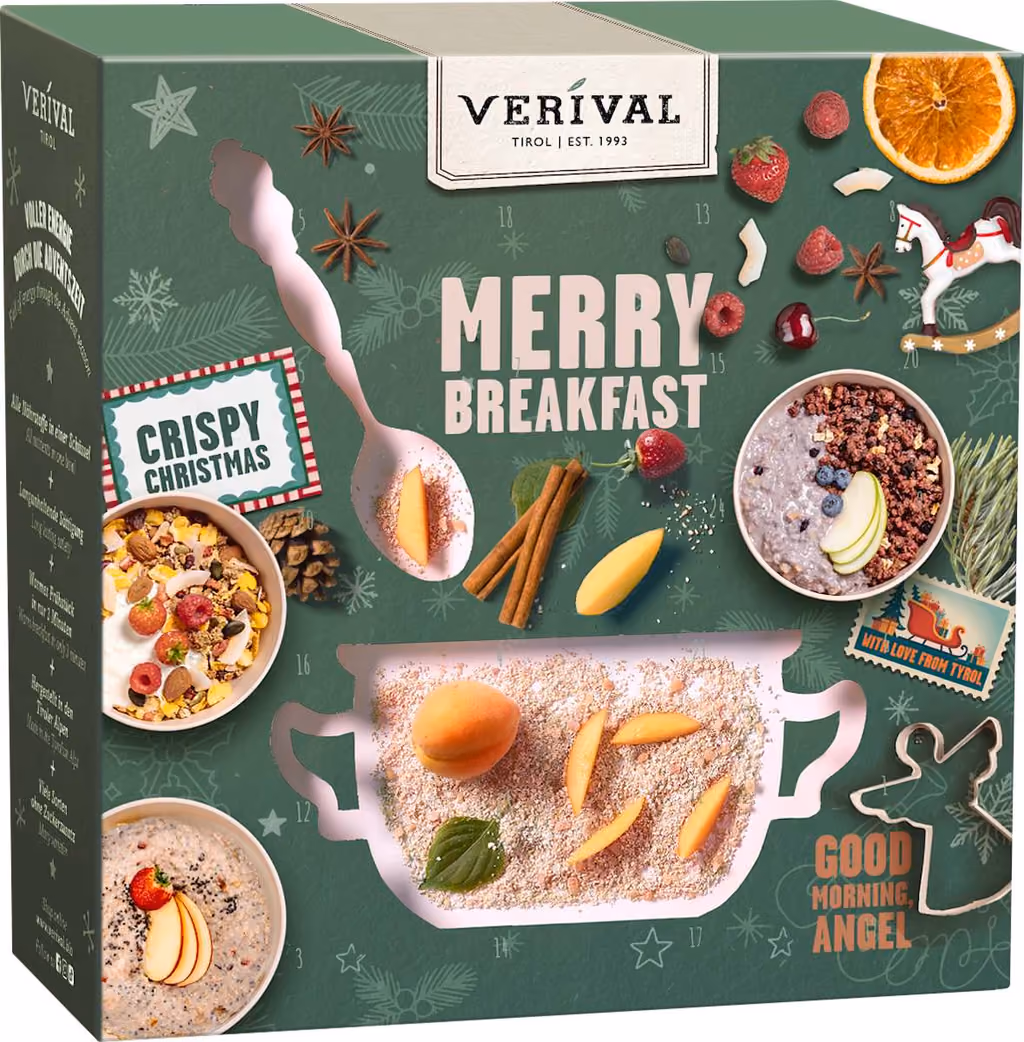 Verival Adventskalender 2026 Merry Breakfast, Verival advent calendar