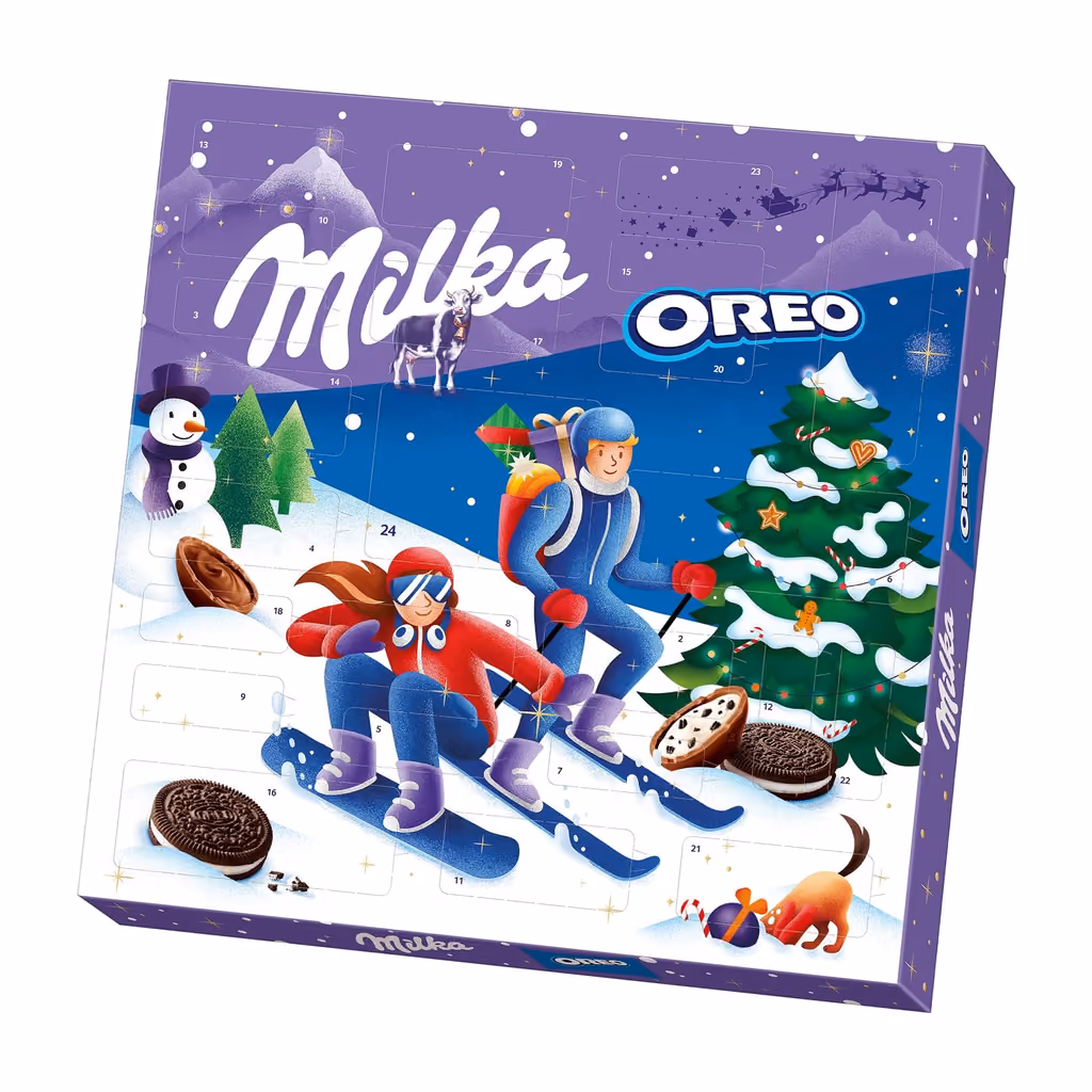 Milka & OREO 2026, Milka advent calendar