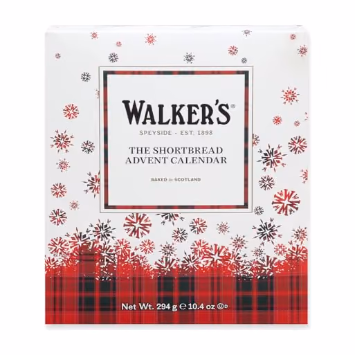 Walkers Shortbread 2025, Walkers advent calendar