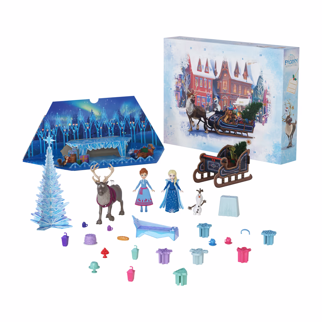 Mattel Disney Frozen 2025, Disney advent calendar