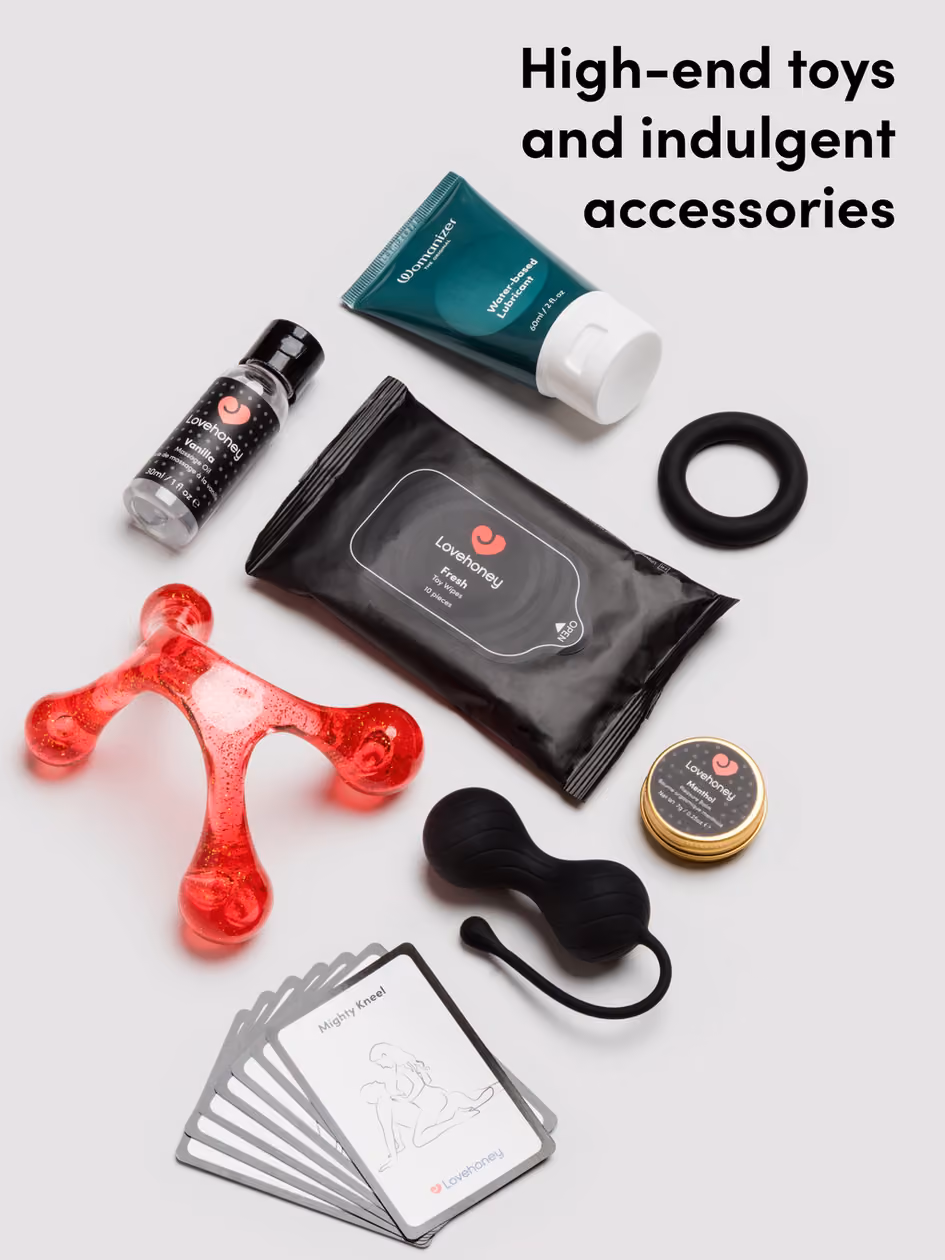 Lovehoney Discover Pleasure 2025 advent calendar contents, photograph 3 of 4