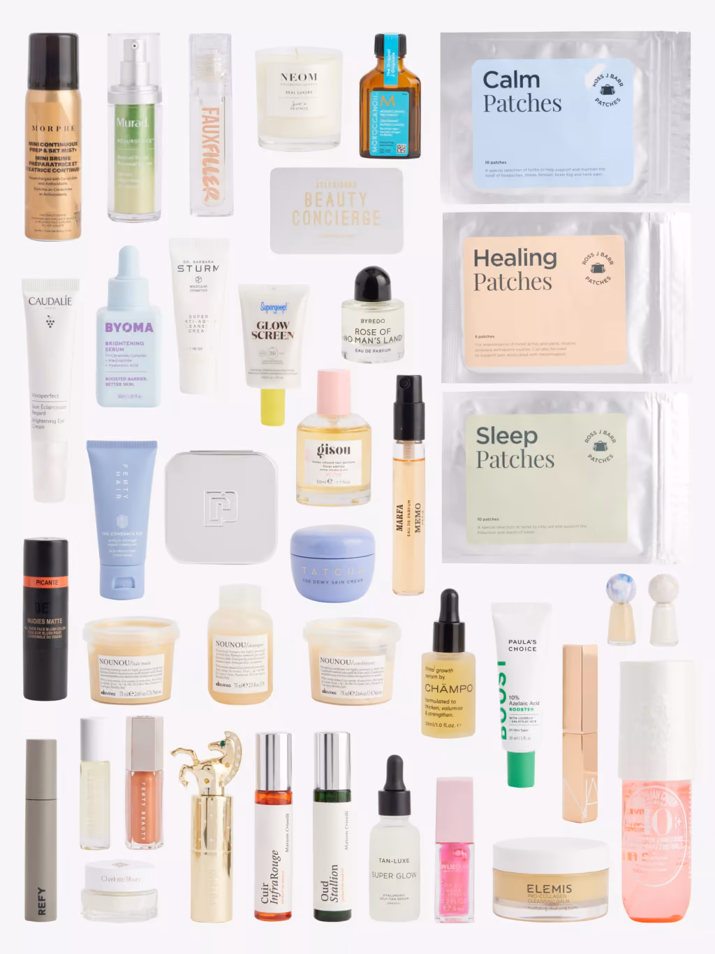 Selfridges Beauty advent calendar contents, photograph 2 of 2