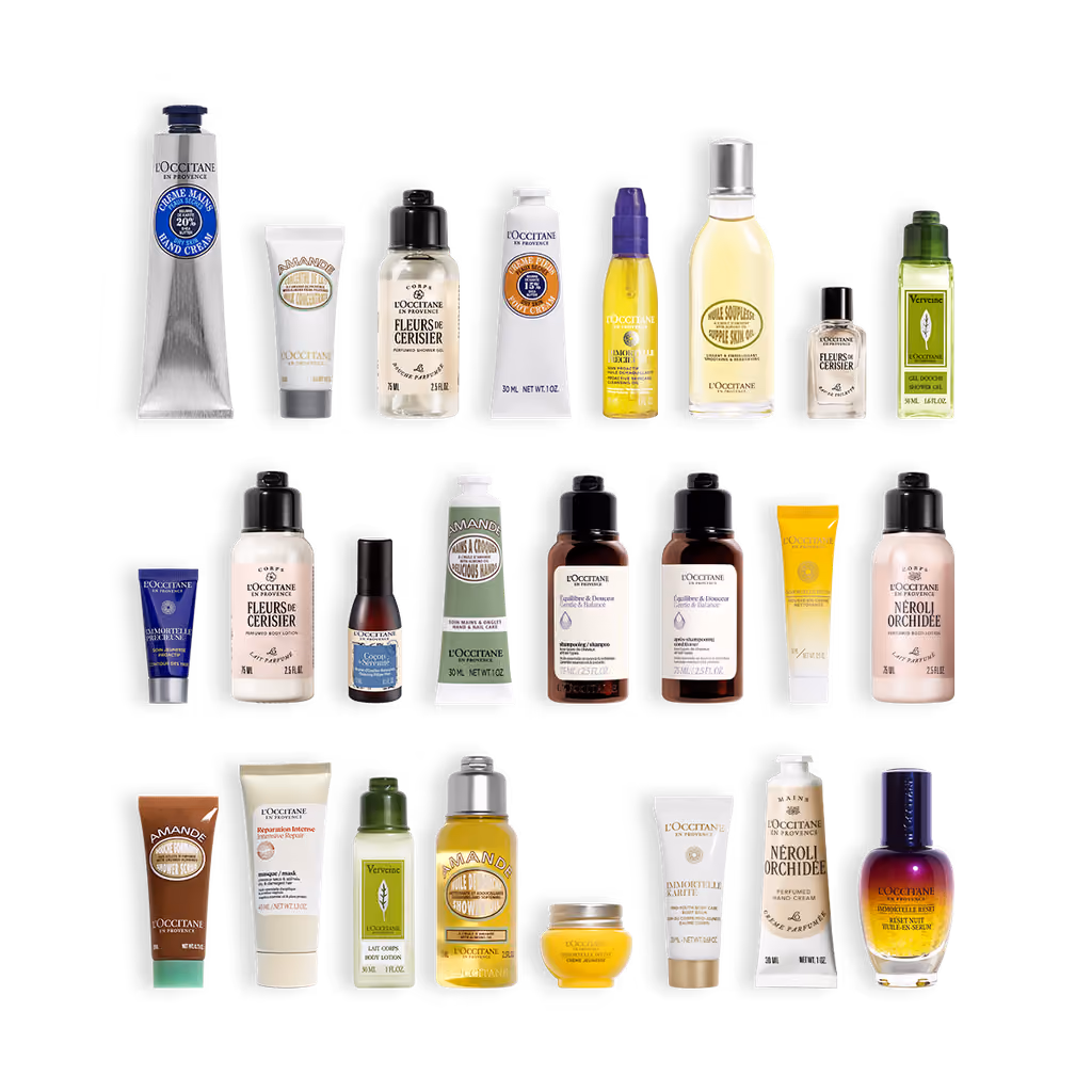 L'Occitane Luxury Advent Calendar 2025, the 24 products