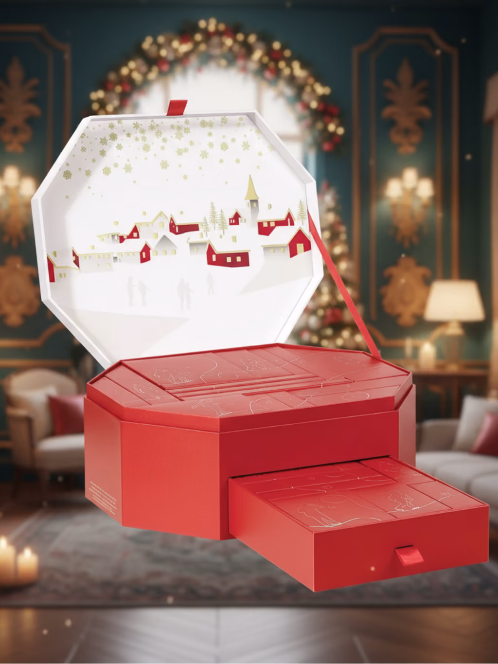 Our photograph of what is inside KIKO Snow-kissed Holiday 2025