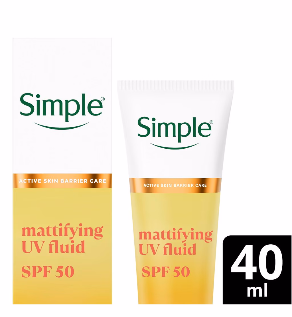 Simple Mattifying UV Fluid with SPF 50