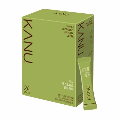 Maxim KANU Matcha Latte 24 Sticks, Maxim KANU advent calendar