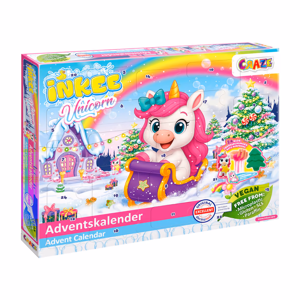 CRAZE INKEE Unicorn 2026, CRAZE advent calendar