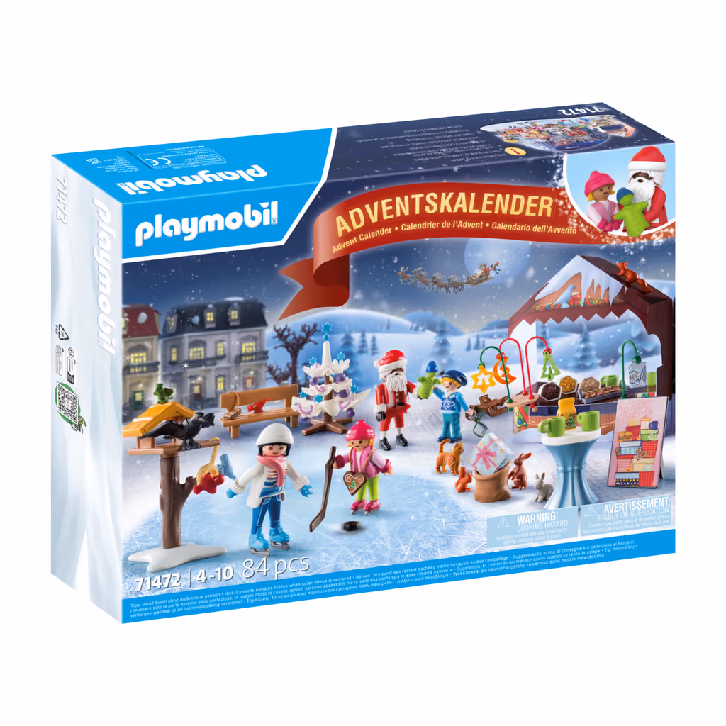 Playmobil Ausflug auf den Weihnachtsmarkt 2024, Playmobil advent calendar