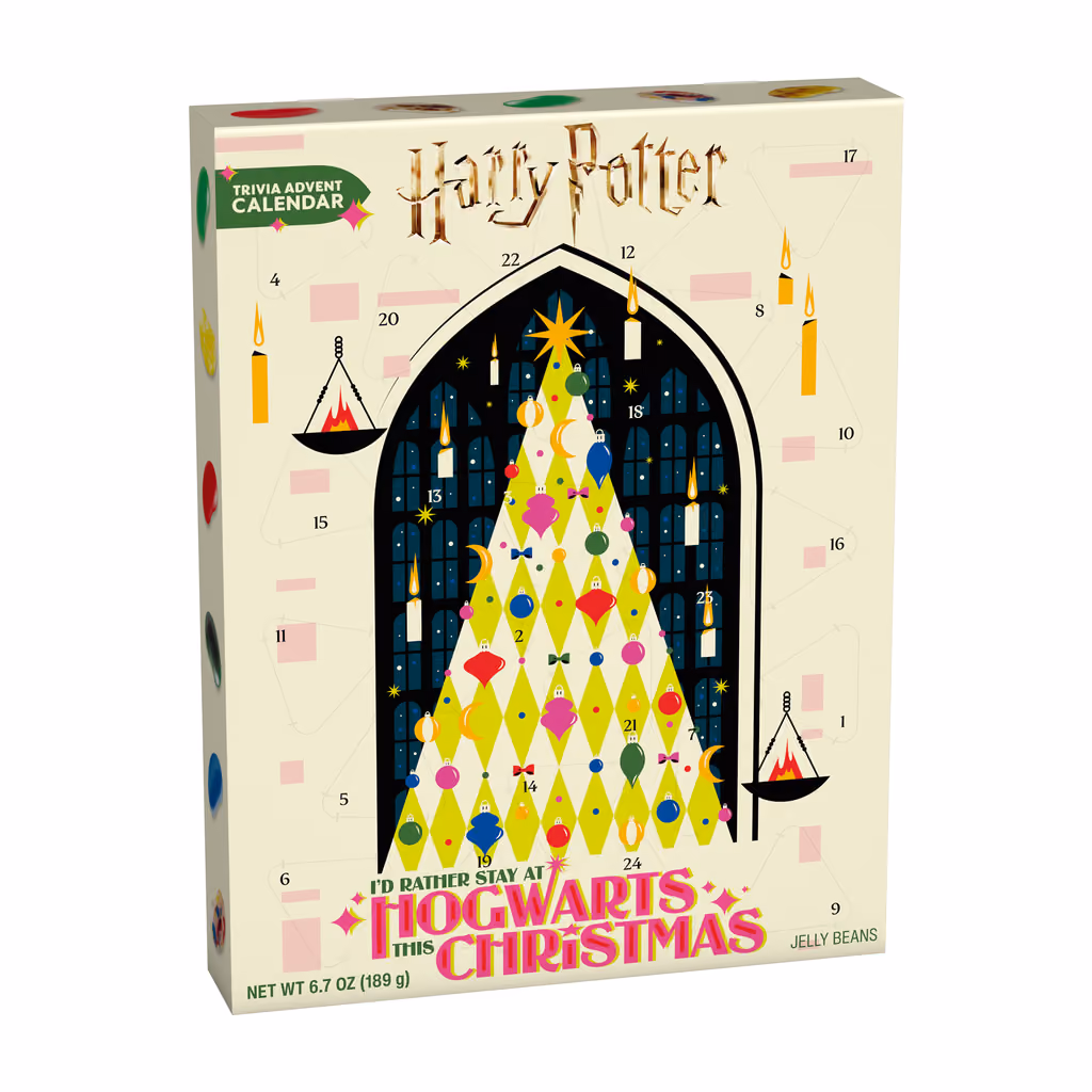 Jelly Belly Harry Potter Hogwarts Trivia 2026, Jelly Belly advent calendar