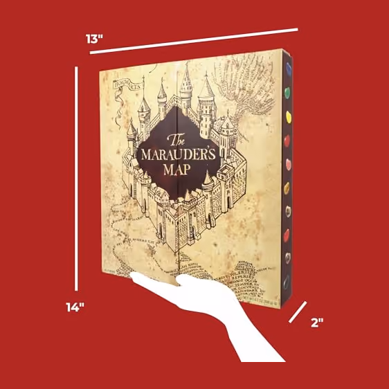 Jelly Belly Harry Potter Marauder’s Map Trivia, Harry Potter advent calendar