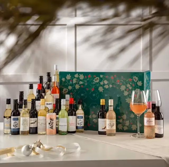 John Lewis Wine advent calendar contents, photograph 1 of 2