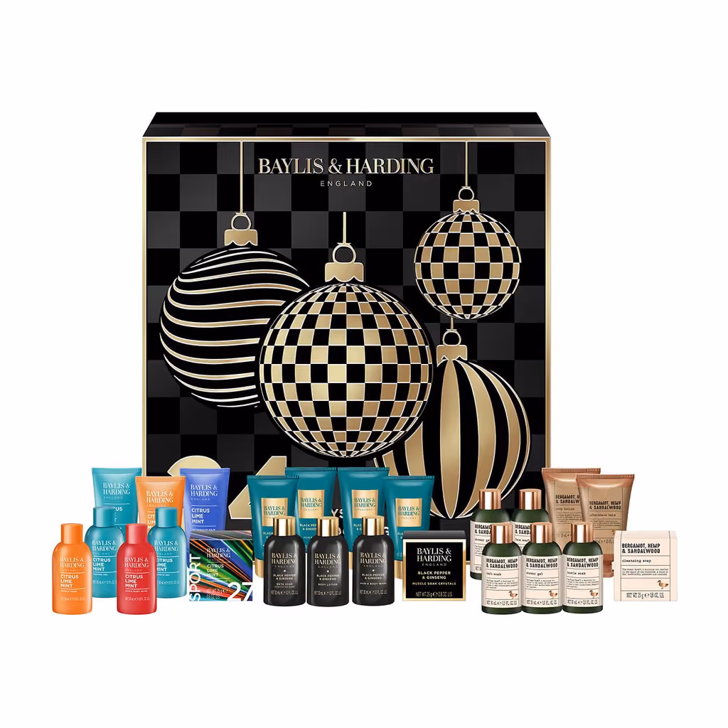 Baylis & Harding Men's 24 Days of Advent 2026, Baylis & Harding advent calendar