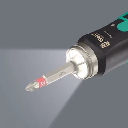The Flashdriver lamp with a bit in its nose