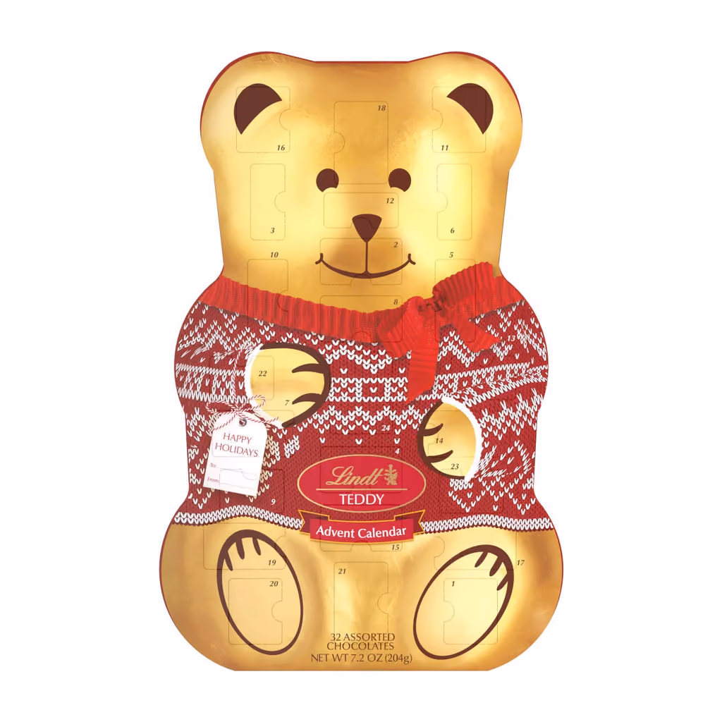 Lindt Sweater Teddy 2026, Lindt advent calendar
