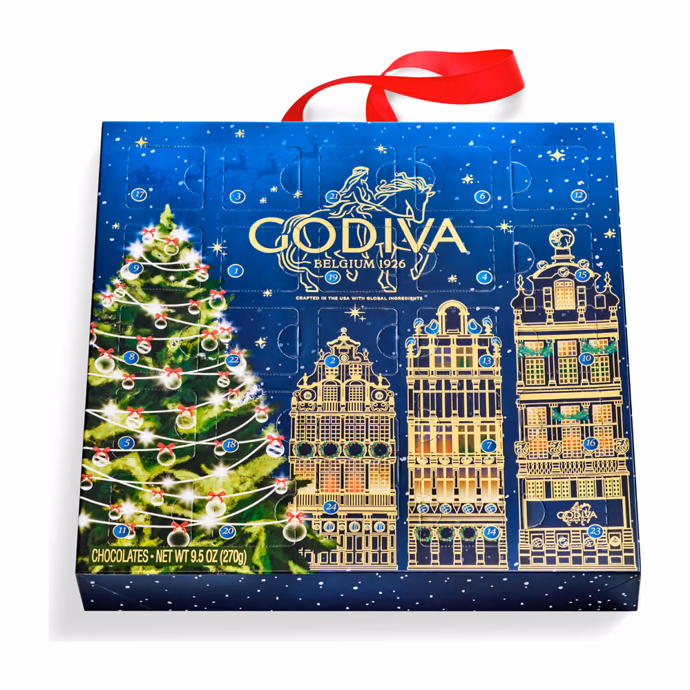Godiva Holiday Chocolate 2026, Godiva advent calendar