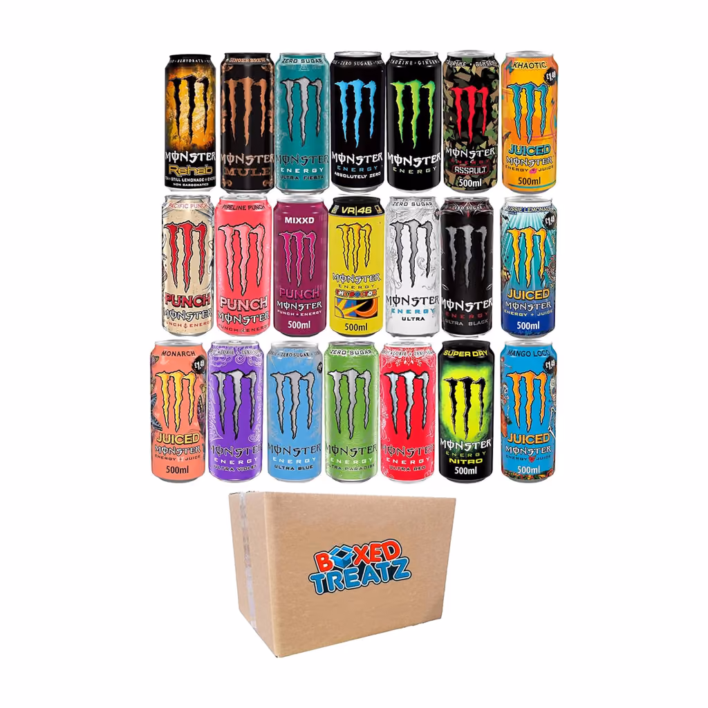 Monster Energy Drink 12 Assorted Flavours, Monster advent calendar