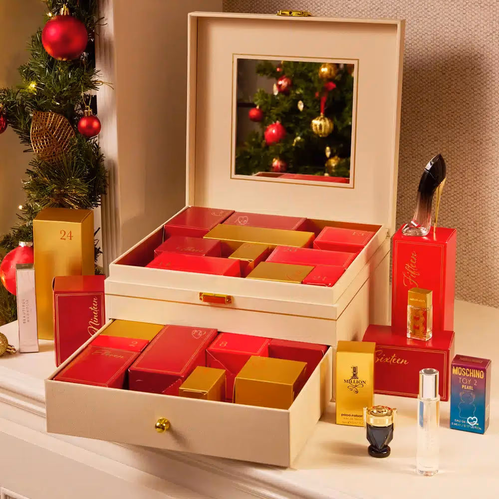 The Perfume Shop 2024 advent calendar contents, photograph 2 of 2