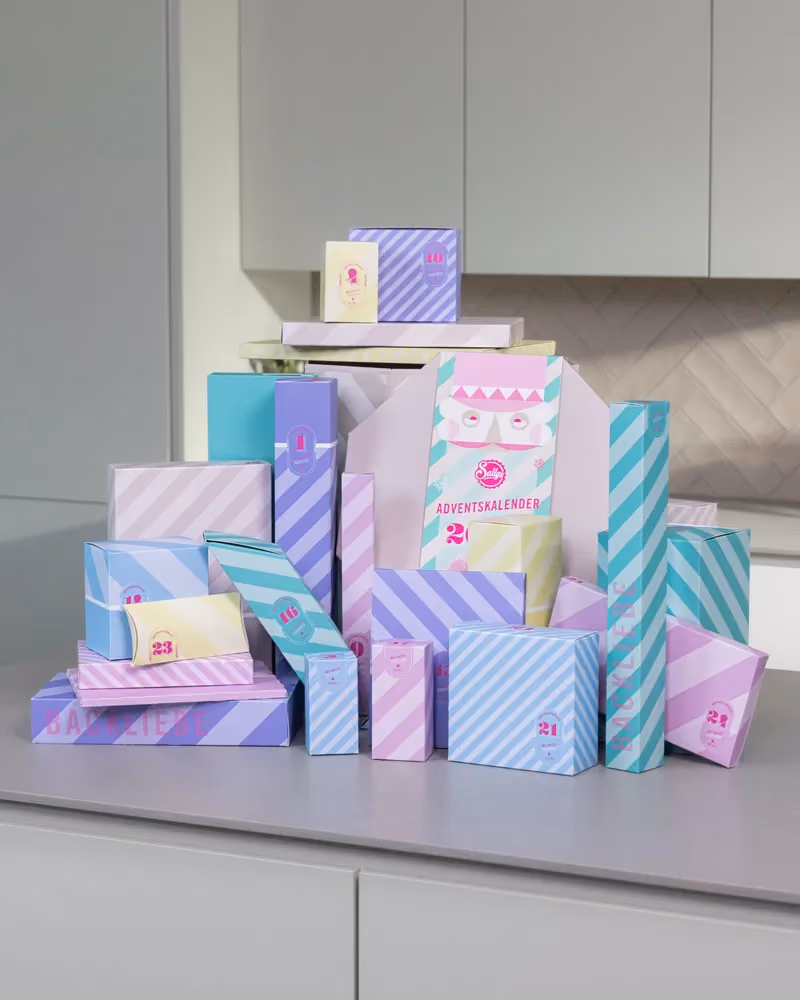 Sallys Limited Edition 2024 advent calendar contents, photograph 1 of 1