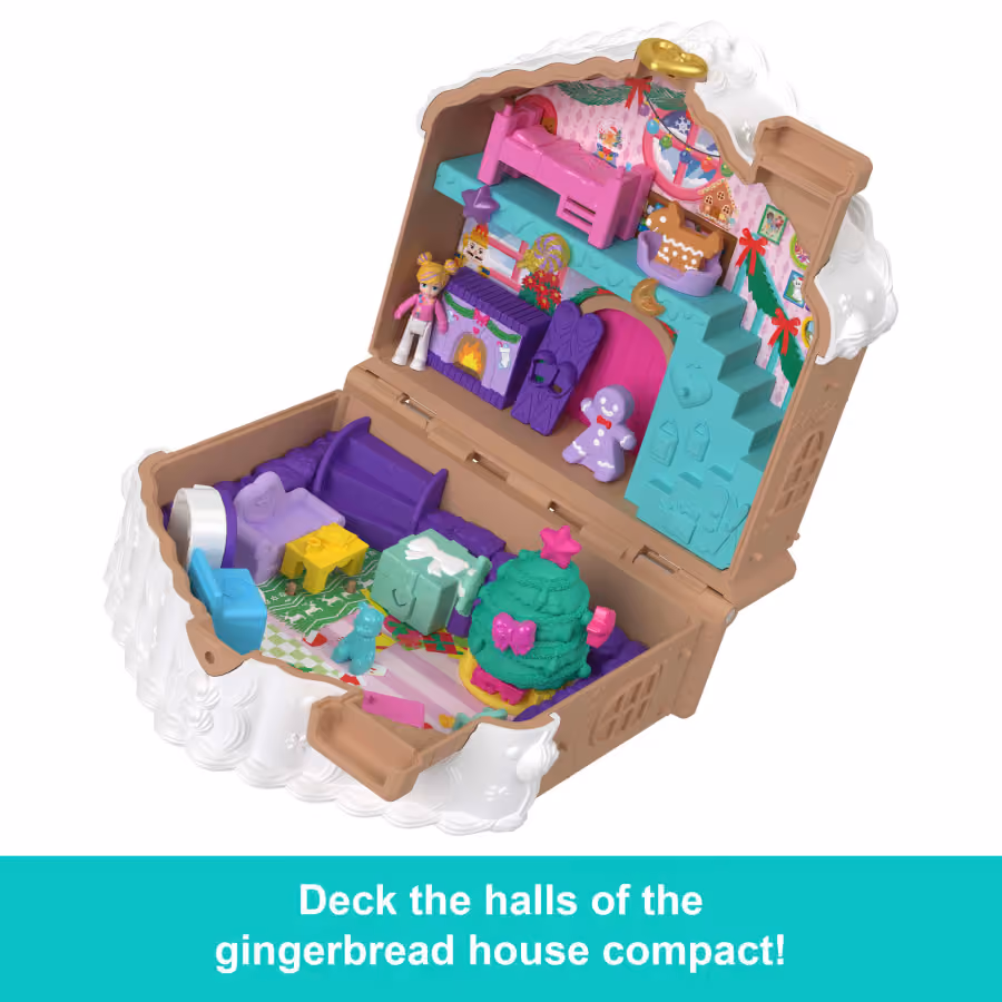 Polly Pocket Doll And Playset 2025 advent calendar contents, photograph 4 of 4