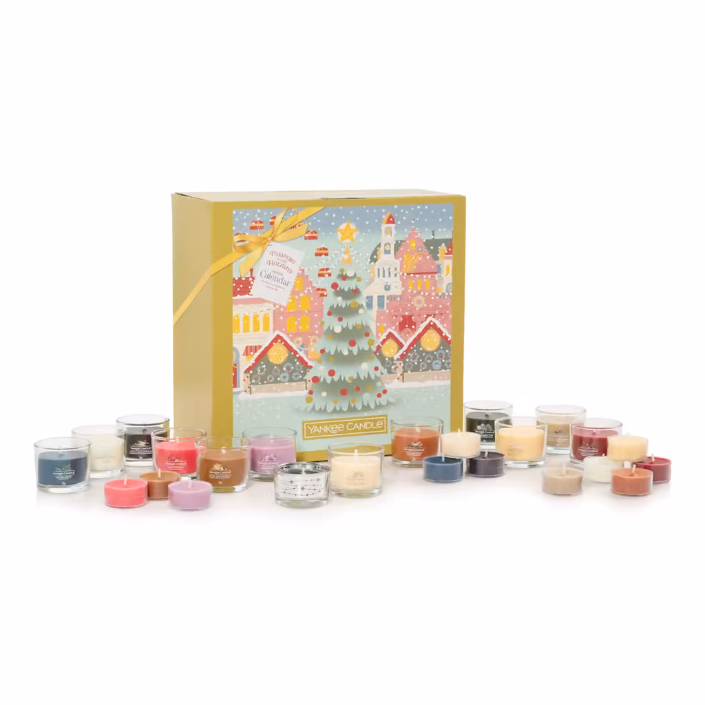 Yankee Candle Book advent calendar contents, photograph 1 of 1