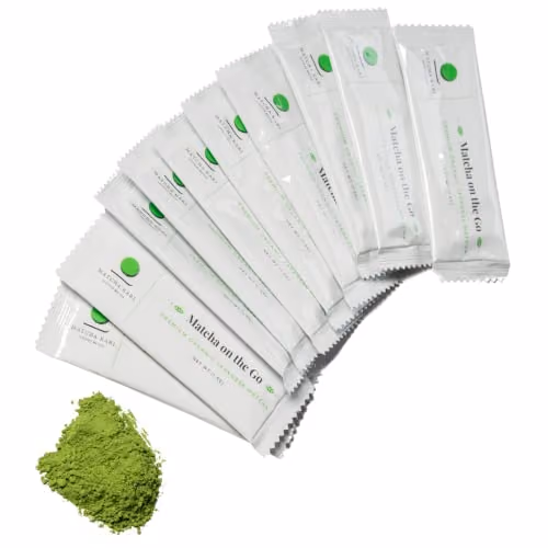 Matcha Kari Ceremonial Organic Matcha 2025 advent calendar contents, photograph 5 of 7