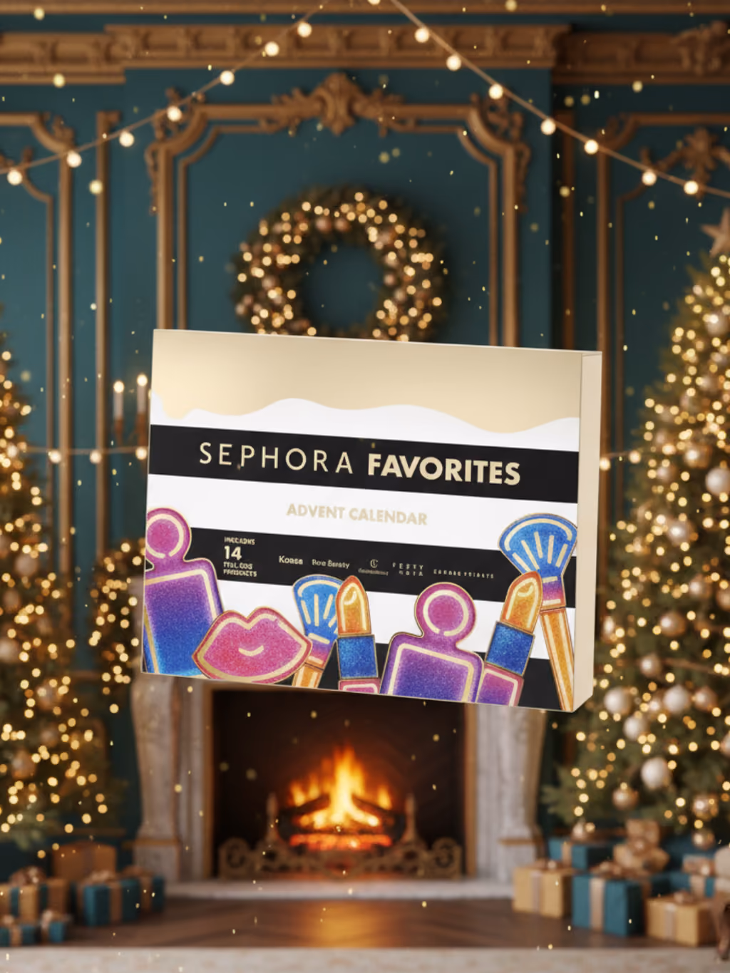 Our photograph of what is inside Sephora Favourites EU 2025