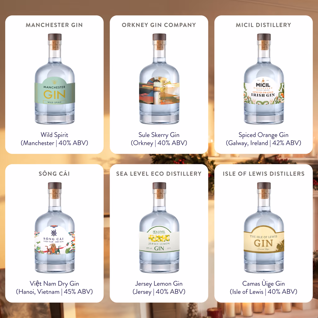 The last six gins, Manchester Gin to Isle of Lewis