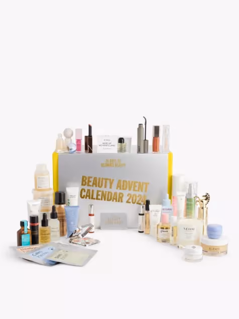 Selfridges Beauty advent calendar contents, photograph 1 of 2