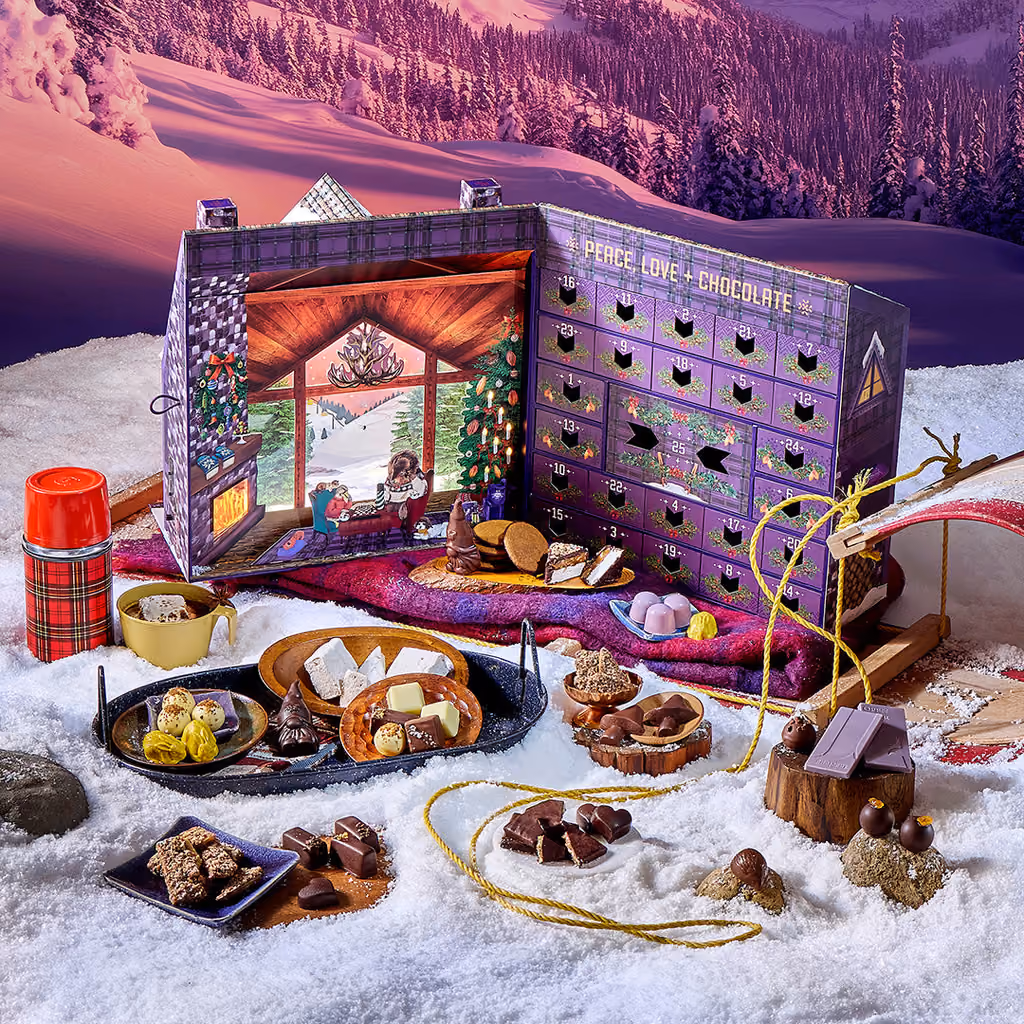 The Vosges Grand Cacao Lodge with its drawers open