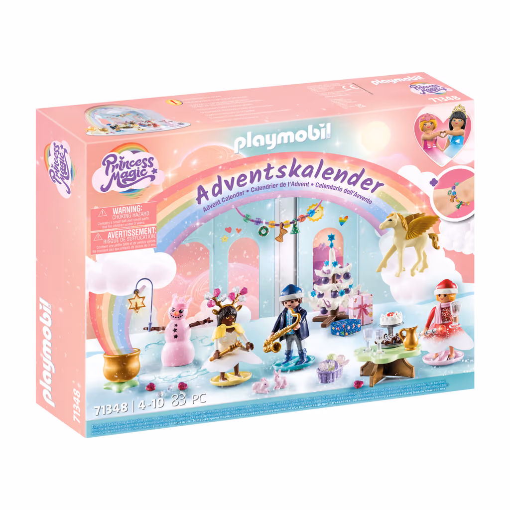Playmobil Weihnachtsfest unter dem Regenbogen 2024, Playmobil advent calendar