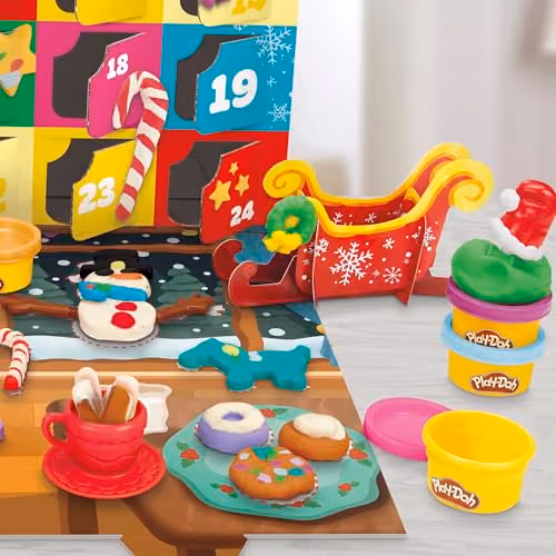 Play-Doh 2025 advent calendar contents, photograph 8 of 8