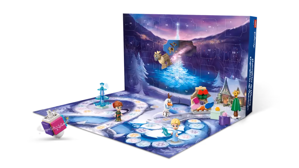 LEGO Disney Frozen 2025 advent calendar contents, photograph 2 of 3