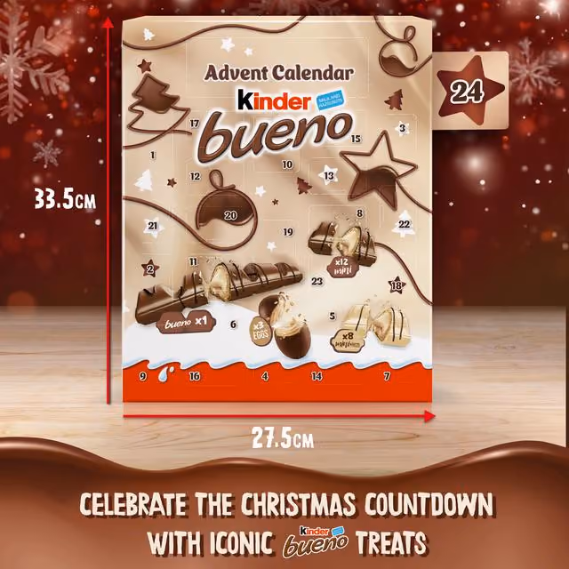 Kinder Bueno 2026, Kinder advent calendar