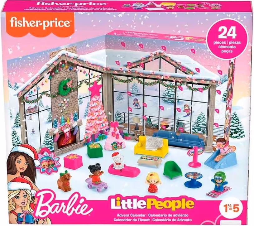 Fisher-Price Little People Barbie Toddler Toy, Fisher-Price advent calendar