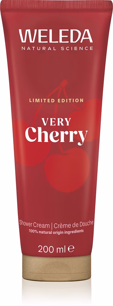 Weleda Very Cherry hydrating shower cream