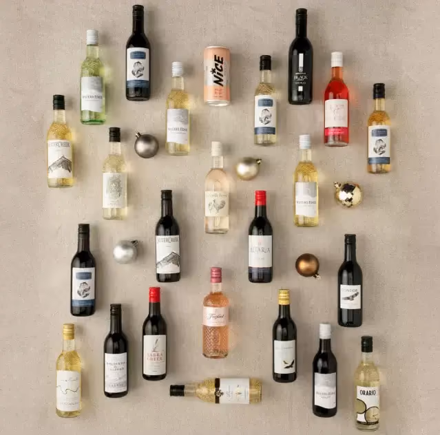 John Lewis Wine advent calendar contents, photograph 2 of 2