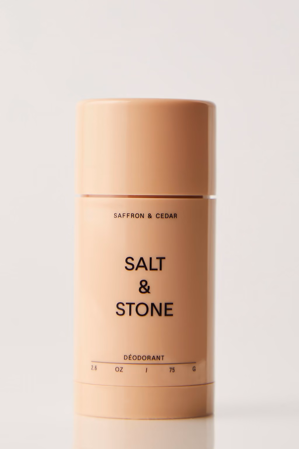 Salt & Stone Mini Deodorant in Saffron & Cedar
